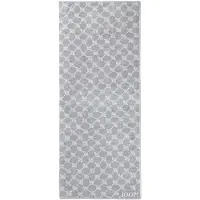 JOOP! Handtücher Cornflower Saunatuch Silber 80 x 200 cm