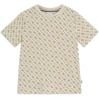 BOSS T-Shirt J52047 S Beige Slim Fit 150