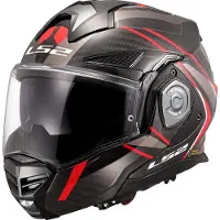 LS2 FF901 Advant X Carbon Future II Klapphelm, rot, M (57/58)