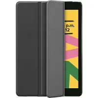 Just in Case Smart Tri-Fold Apple iPad (2021/2020) Book Case Schwarz