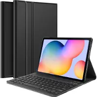 Just in Case in Case Samsung Galaxy Tab S6 Lite Premium Toetsenbord Hoes Zwart QWERTY