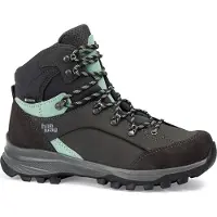 Hanwag Wanderschuhe Alta Hallux Valgus II GTX Asphalt Mint Damen-Schuhgröße 37