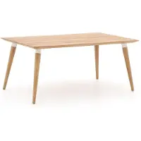 Hartman tuinmeubelen Sophie Studio hochwertiger Gartentisch Weiß 170x100 cm