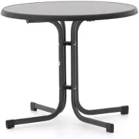 Sieger Mecalit Gartentisch klappbar ø 86 cm (h: 73 cm)