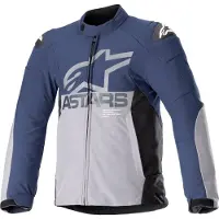 Alpinestars SMX Waterproof Night Navy Dark Grau Jacke Größe S