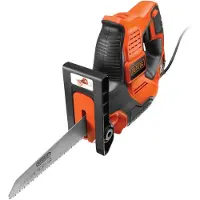 Black & Decker RS890K-QS, Schwarz, Orange, 2700 SPM, 2,3 cm, AC, 500 W, 3 m