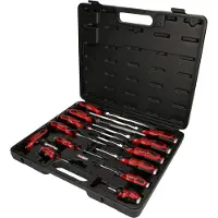 Ks Tools ERGOTORQUEmax Schlagkappen-Schraubendreher-Satz, 13-tlg