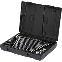 Ks Tools GEARplus Ratschenringmaulschlüssel-Satz, 16-tlg - 503.4266