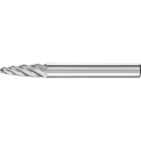 PFERD TOOLS Hartmetall Hochleistungsfrässtift INOX Rundbogen RBF Ø 06x18 mm Schaft-Ø 6 mm für Edelstahl
