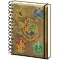 Pyramid Harry Potter: Hogwart's Crests (A5)