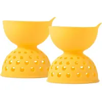 Oxo 11207000MLNYKEU, 2 Eier, Gelb, Silikon, 76 mm, 76 mm, 88 mm