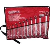 Ks Tools Doppel-Ringschlüssel-Satz, gekröpft, 11-tlg 6-32mm