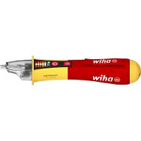 Wiha Spannungsprüfer Volt Detector, berührungslos, einpolig 12 – 1.000 V AC inkl. 2x AAA-Batterien (43797)
