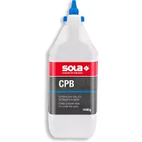 Sola CPB Schlagschnur-Kreide Blau - Füllmenge 1400 g - Schlagschnur-Pulver Blau, Ersatz-Kreide für Schlagschnur - sichtbar auf hellen Oberflächen - gute Hafteigenschaften - leicht abwaschbar