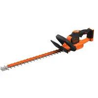 Black & Decker BCHTS36B, 55 cm, Doppelte Klinge, Schwarz, Orange, 2,2 cm, 2,5 m/s², 77 dB