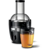 Philips Viva HR1855/70 - Mixer, 700 W, Easy Clean mit QuickClean, 1 Stufe, Schwarz