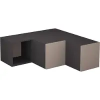 Skye Decor , Compact - Anthracite, Light Mocha, TV-Schränke, Anthrazit, 90 x 32 x 92 cm