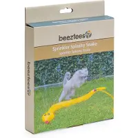 Beeztees Hundespielzeug Schlange Splashy, gelb - L 150 cm
