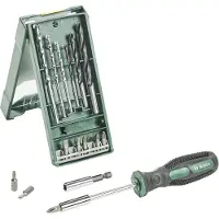 Bosch 15+1 Mini X-line Screwdriver Silber
