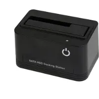Gembird HDD-Dockingstation Schächte: 1 - 2,5" / 3,5" gemeinsam genutzt (6,4 cm/8,9 cm gemeinsam genutzt)