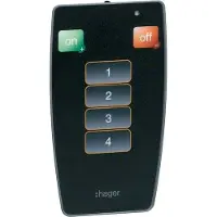Hager EE808 Fernbedienung Präsenzmelder