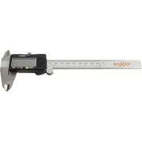 Boxer digital skydelære med LCD Display 0 - 150 mm rustfrit stål
