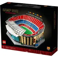 LEGO 10284 Icons Camp Nou – FC Barcelona Fußballstadion, Modellbausatz, großes Set für Erwachsene, Geschenkidee