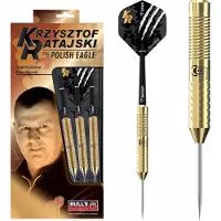 Bulls BULL'S Dartpfeil Krzysztof Ratajski Brass Gold Steel Dart