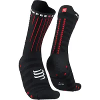 Compressport Lange Socken Aero XU00054B Schwarz