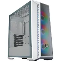 Cooler Master MasterBox 520 Mesh, Midi Tower, PC, Weiß, ATX, micro ATX, SSI CEB, Mini-ITX, EATX, ABS, Gehärtetes Glas, Stahl, Multi