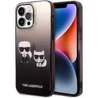 Karl Lagerfeld KLHCP14LTGKCK iPhone 14 Pro 6.1 "hardcase black / black Gradient Ikonik Karl &am
