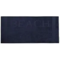 Hausmarke Strandtuch Beach Navy (100 x 200 cm)