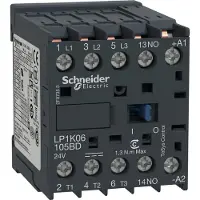 Schneider Electric Leistungsschütz, 3p+1S, 2,2kW/400V/AC3, LP1K06105BD