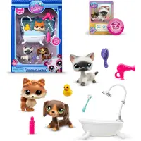 Little Live Pets Littlest Pet Shop Spa mit 3 Figuren Serie 3 LPS00638