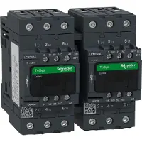 Schneider Electric LC2D50ABD Wendeschützkombination, 3p+1S+1Ö, 22kW/400V/AC3 50A, Spule 24V DC