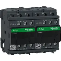 Schneider Electric LC2D18G7V Wendeschützkombination, 3p+1S+1Ö, 7,5kW/400V/AC3, 18A, Spule 120V 50/60Hz