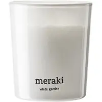 Meraki Duftkerze, White Garden, Weiß 2 Stk.