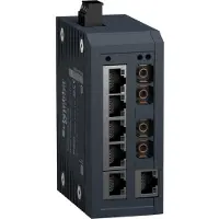 Schneider Electric Schneider Modicon MCSESU083F2CS0Unmanaged Switch 6 Ports für Kupfer - Switch - K