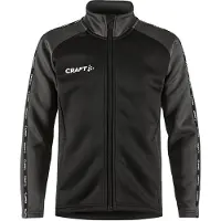 Craft Trainingsjacke Squad 2.0 JR Full-Zip Regular Fit farblich abgesetzt