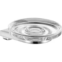 Keuco Seifenschale mit Halter Moll Echtkristallglas/chrom 12755