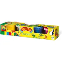 SES Creative Knete - 4 x 90 g - - One Size - Knete