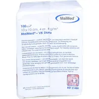 MaiMed GmbH MaiMed Stoma Vliesstoffkompressen 4-lagig 100 St