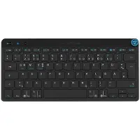 JLab IEUDEKGOKEYBRBLK4, Mini, Kabellos, Bluetooth, QWERTY, Schwarz