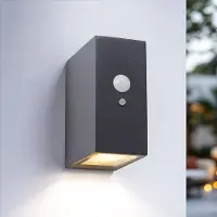 LumenXL Solar-Wandleuchte für außen mit Sensor Giada