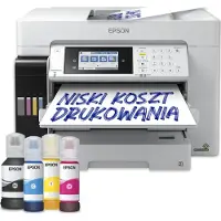 Epson EcoTank L15180, Tintenstrahl, Farbdruck, 4800 x 1200 DPI, A4, Direktdruck, Schwarz, Grau