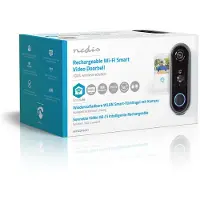 Nedis Smartlife Video-Türsprechanlage in grau WIFICDP20GY