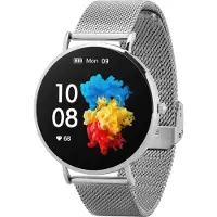 GARETT Smartwatch Verona silver steel