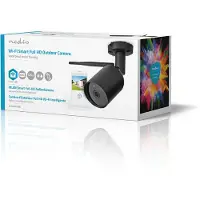 Nedis Smartlife Außenkamera in schwarz WIFICO40CBK