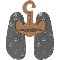 SLIPSTOP Smiley Grey Wasserschuhe Kinder 27-29