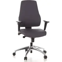 Hjh OFFICE PRO-TEC 200 - Profi Bürostuhl Anthrazit